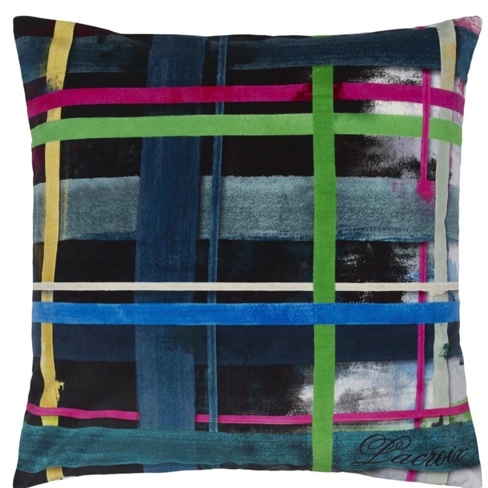 Christian Lacroix L’Entrelacs Multicolore Pillow